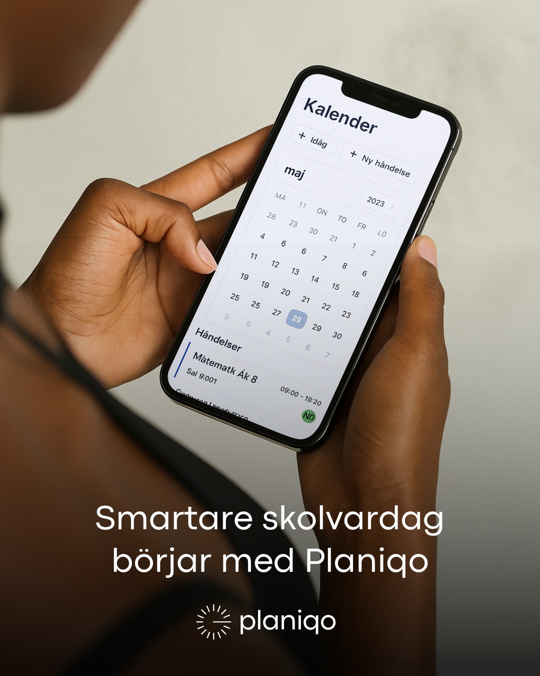 Lärare som använder Planiqo